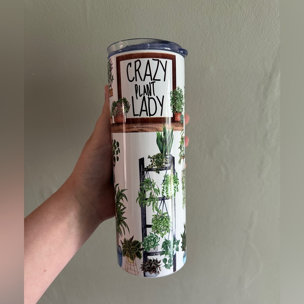 Crazy Plant Lady Tumbler
